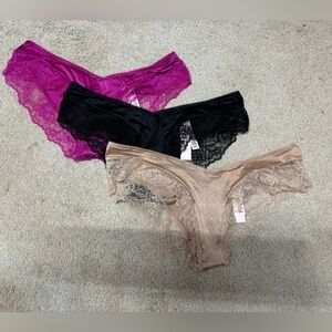 NWT Victoria Secret panty bundle
